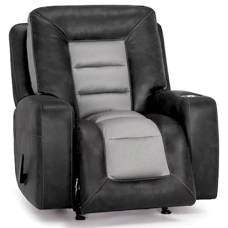Rocker Recliner with Cupholder